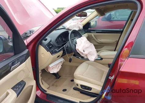 2014 BMW X3 xDrive28I из США, поврежденный, VIN 5UXWX9C52E0D31298